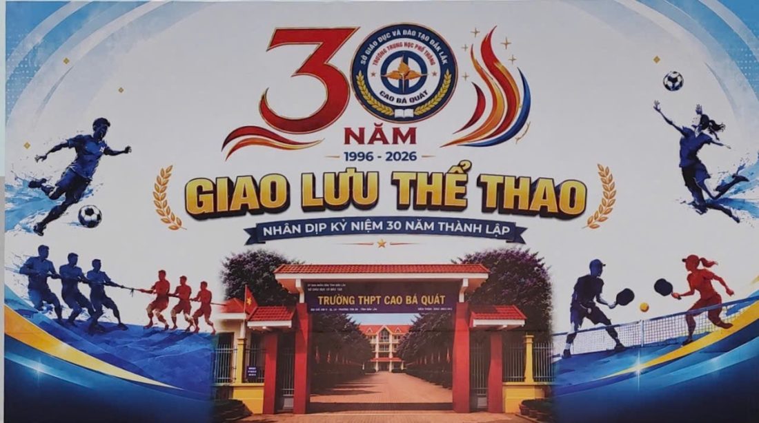 Hoạt động giao lưu thể dục thể thao rèn luyện thể chất học sinh